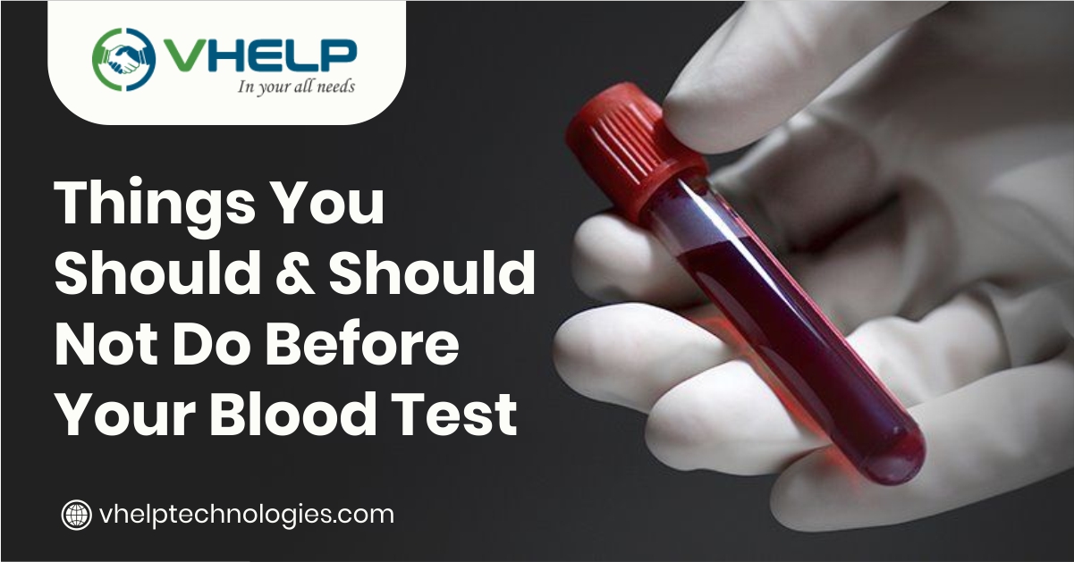 Things You Should & Should Not Do Post Blood Test